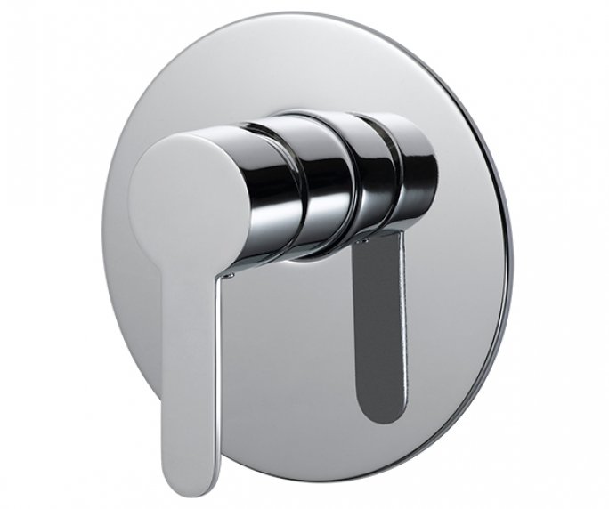Interpoc Wall-Mounted Shower Faucet, Clear Series 305383 | RAMO